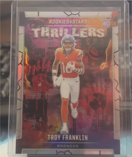 2024 Panini Rookies & Stars #T-TFN Troy Franklin Thrillers — front