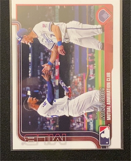 2025 Topps Series 2 #365 Nice, Bro! Mutual Admiration Club — front
