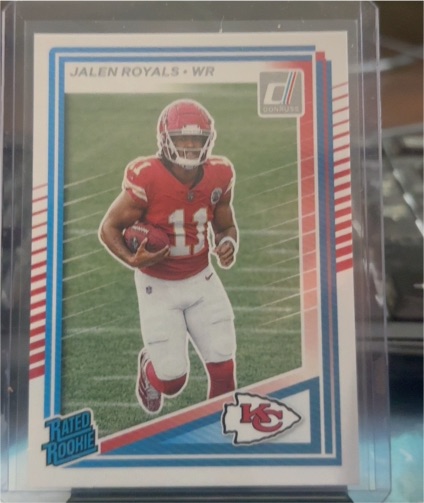2025 Panini Donruss #321 Jalen Royals — front