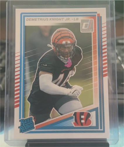 2025 Panini Donruss #385 Demetrius Knight Jr. — front
