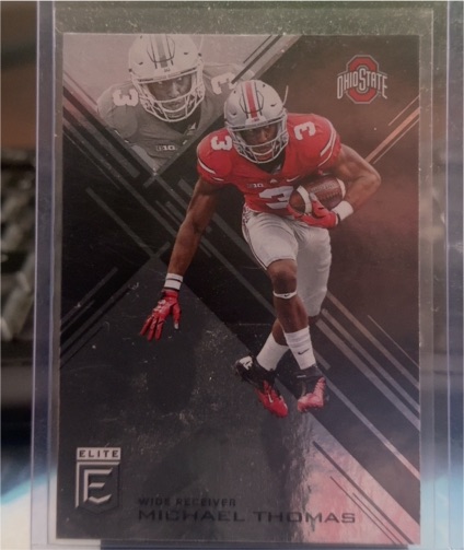 2017 Panini Elite Draft Picks #77 Michael Thomas — front