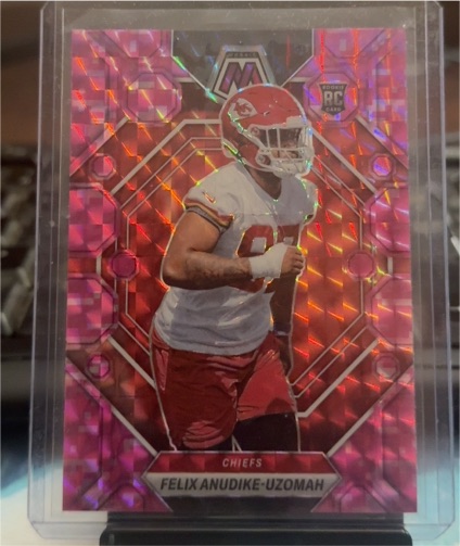 2023 Panini Mosaic #320 Felix Anudike-Uzomah — front