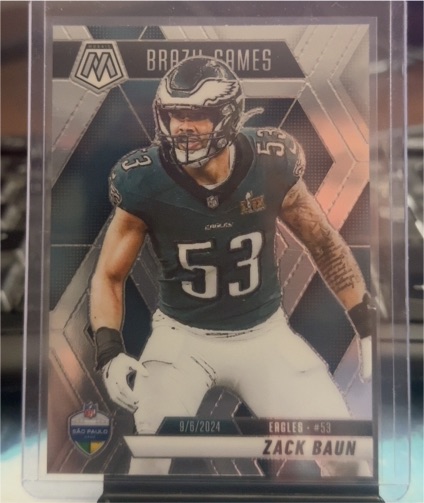 2025 Panini Mosaic International Games #268 Zack Baun — front