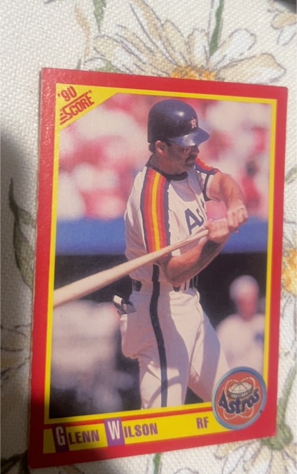 1990 Score #346 Glenn Wilson — front