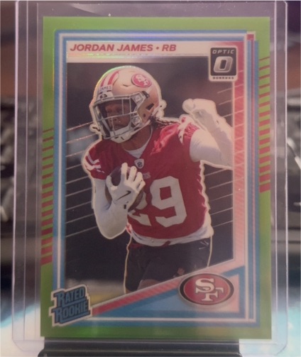 2025 Panini Donruss Optic #278 Jordan James — front