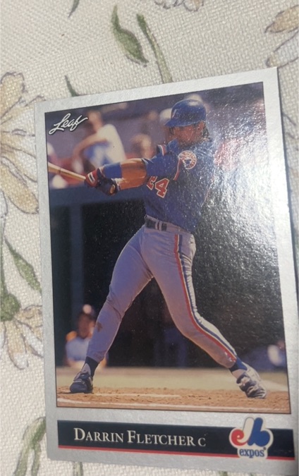 1992 Leaf #264 Darrin Fletcher — front