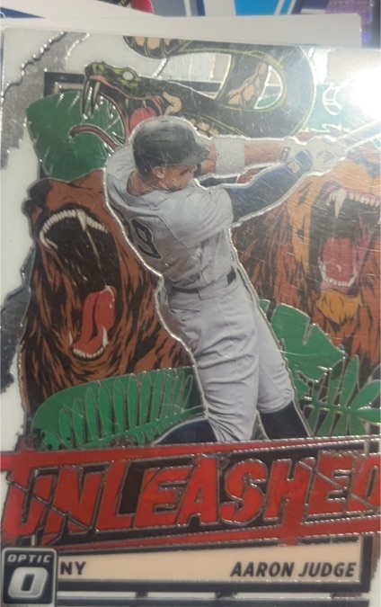 2021 Panini Donruss Optic #UNL5 Aaron Judge Unleashed — front
