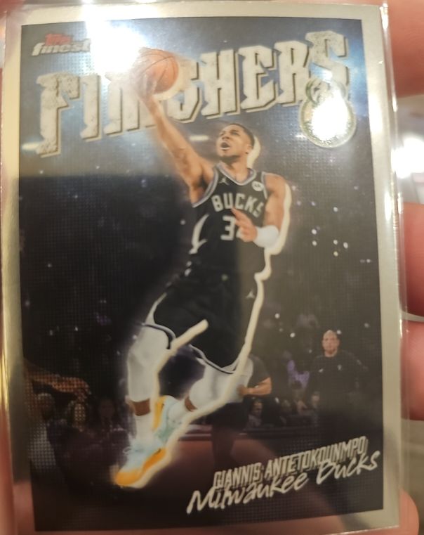 2025-26 Topps Finest #FI-3 Giannis Antetokounmpo Finishers — front