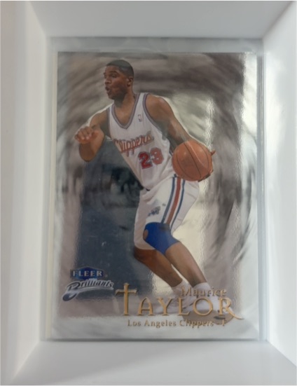1998-99 Fleer Brilliants #19 Maurice Taylor — front