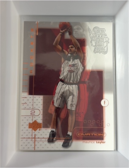 2001-02 Upper Deck Ovation #2 Maurice Taylor — front