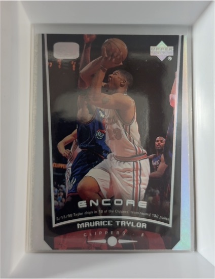 1998-99 Upper Deck Encore #38 Maurice Taylor — front
