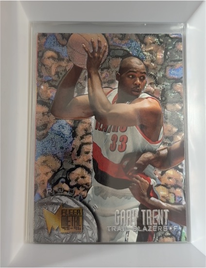 1995-96 Fleer Metal #185 Gary Trent — front