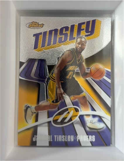 2003-04 Topps Finest #6 Jamaal Tinsley — front