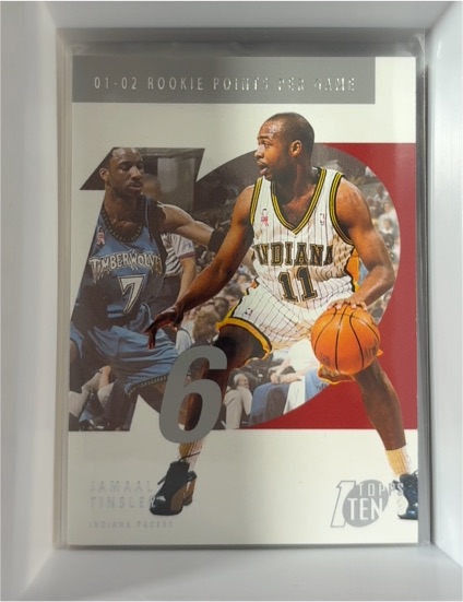 2002-03 Topps Ten #117 Jamaal Tinsley — front