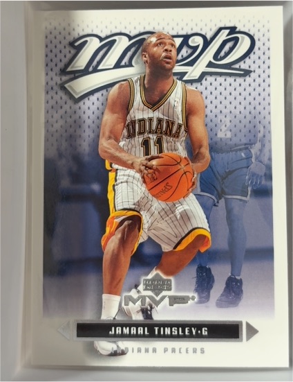 2003-04 Upper Deck MVP #61 Jamaal Tinsley — front