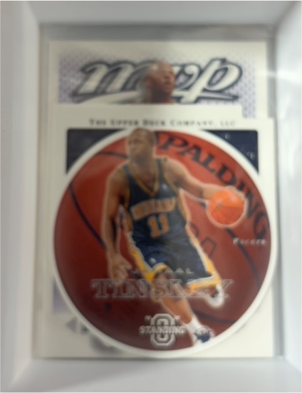 2003-04 Upper Deck Standing O Die-Cut #28 Jamaal Tinsley — front