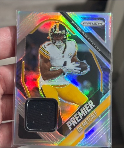 2025 Panini Prizm Premier Jerseys #PJY-DKM DK Metcalf — front