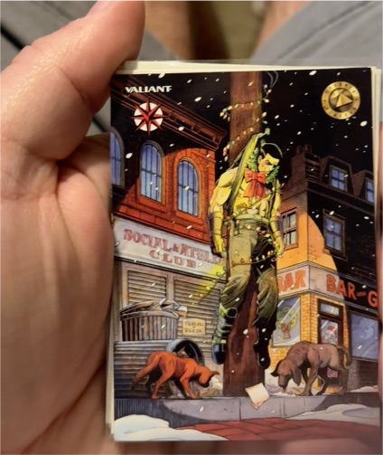 1993 Upper Deck Pyramid Valiant Era #VP13 Bloodshot — front