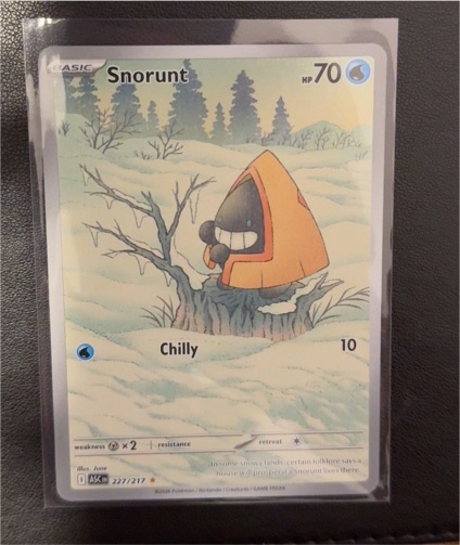 2023 Pokémon Ascended Heroes #227 Snorunt — front