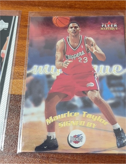 2000-01 Fleer Mystique #38 Maurice Taylor — front