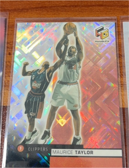 1999 Upper Deck HoloGrFX #26 Maurice Taylor — front