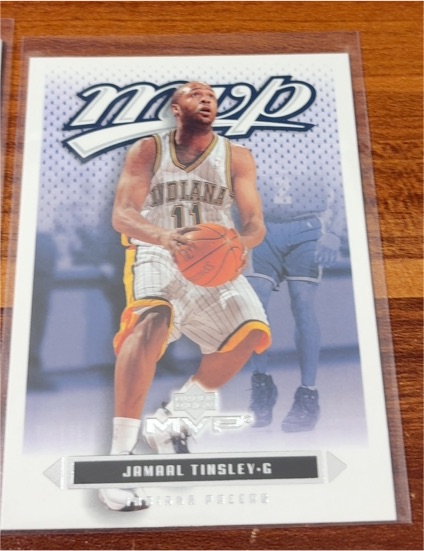 2003-04 Upper Deck MVP #61 Jamaal Tinsley — front
