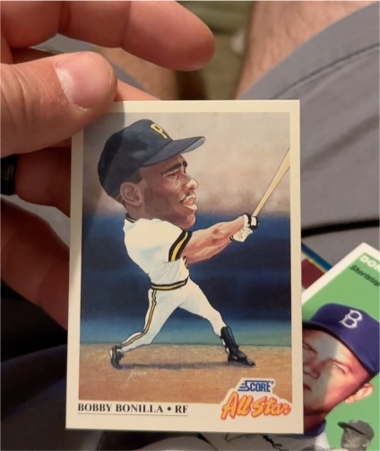 1991 Score #670 Bobby Bonilla — front