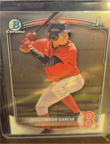2025 Bowman Chrome Prospects #BCP-43 Jhostynxon Garcia — front