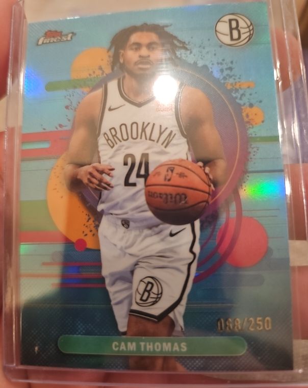 2025-26 Topps Finest #138 Cam Thomas — front