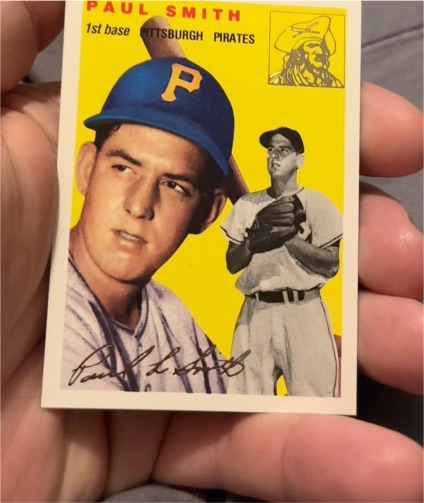 1994 Topps Archives 1954 #11 Paul Smith — front