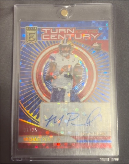 2024 Panini Donruss Elite Turn of the Century #TCA-MPE Michael Penix Jr. — front