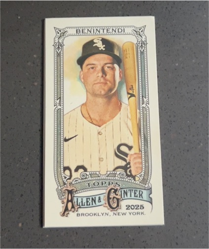 2025 Topps Allen & Ginter #193 Andrew Benintendi — front