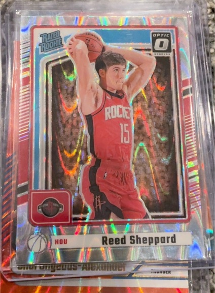 2024-25 Panini Donruss Optic #255 Reed Sheppard — front