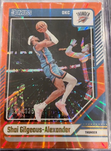 2024-25 Panini Donruss #123 Shai Gilgeous-Alexander — front