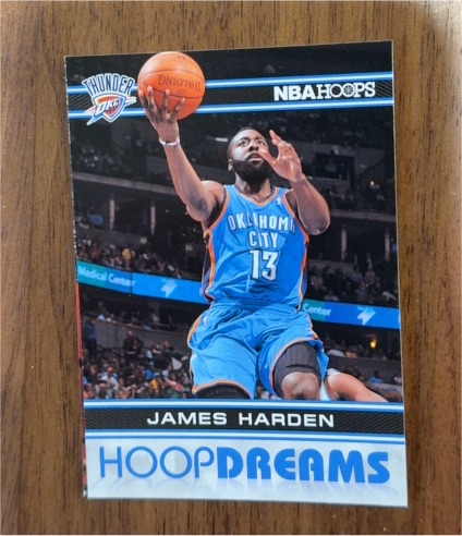 2011-12 Panini NBA Hoops Hoop Dreams #3 James Harden — front