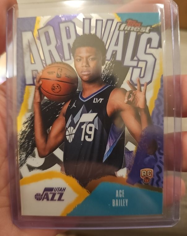 2025-26 Topps Finest Arrivals #A-5 Ace Bailey — front