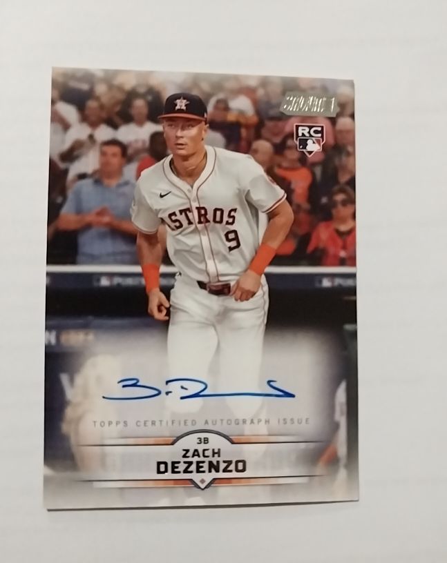 2025 Topps Stadium Club #SCBA-ZD Zach Dezenzo — front