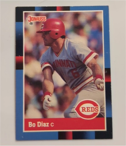 1988 Donruss #186 Bo Diaz — front