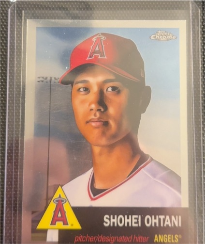 2022 Topps Chrome Platinum Anniversary #1 Shohei Ohtani — front