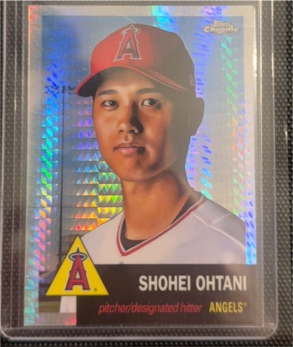 2022 Topps Chrome Platinum Anniversary #1 Shohei Ohtani — front