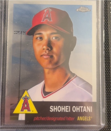 2022 Topps Chrome Platinum Anniversary #1 Shohei Ohtani — front