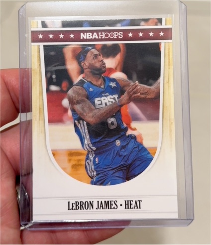 2011-12 Panini NBA Hoops #250 LeBron James — front