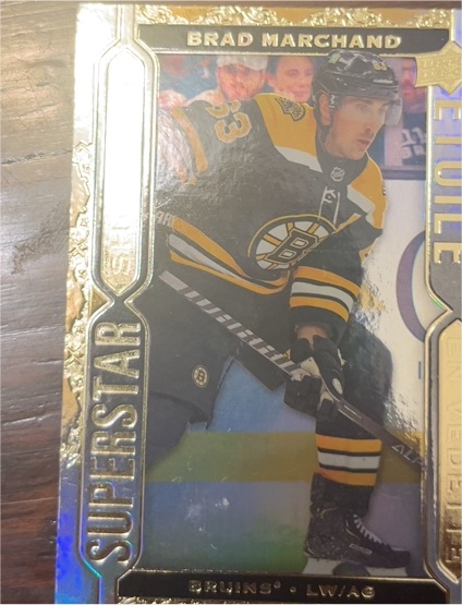 2022-23 Upper Deck Tim Hortons Superstar Showcase #SS-9 Brad Marchand — front