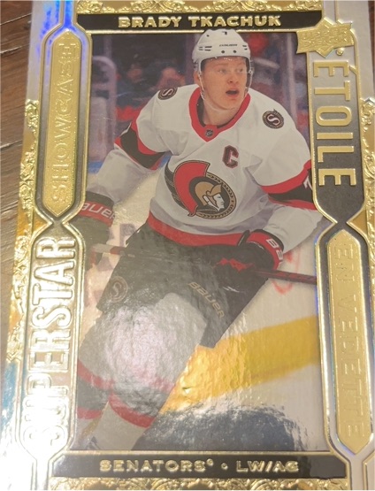 2022-23 Upper Deck Tim Hortons Superstar Showcase #SS-13 Brady Tkachuk — front