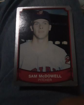 1989 Pacific Baseball Legends 2nd Series #155 Sam McDowell — front