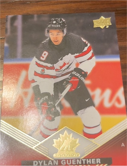 2022 Upper Deck Team Canada Juniors #79 Dylan Guenther Pride of the Program — front