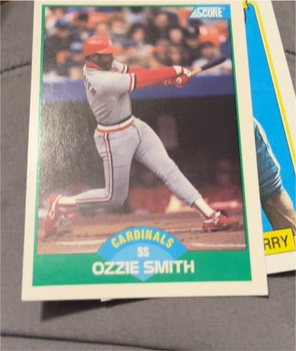 1989 Score #80 Ozzie Smith — front