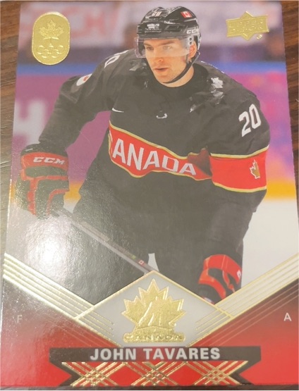 2025-26 Upper Deck Tim Hortons Team Canada #20 John Tavares — front