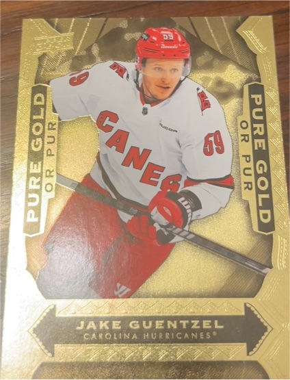 2024-25 Upper Deck Tim Hortons Pure Gold #PG-7 Jake Guentzel — front