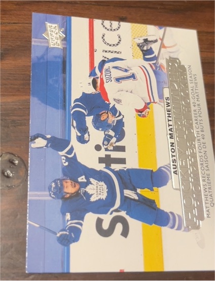 2023 Upper Deck #167 Auston Matthews — front